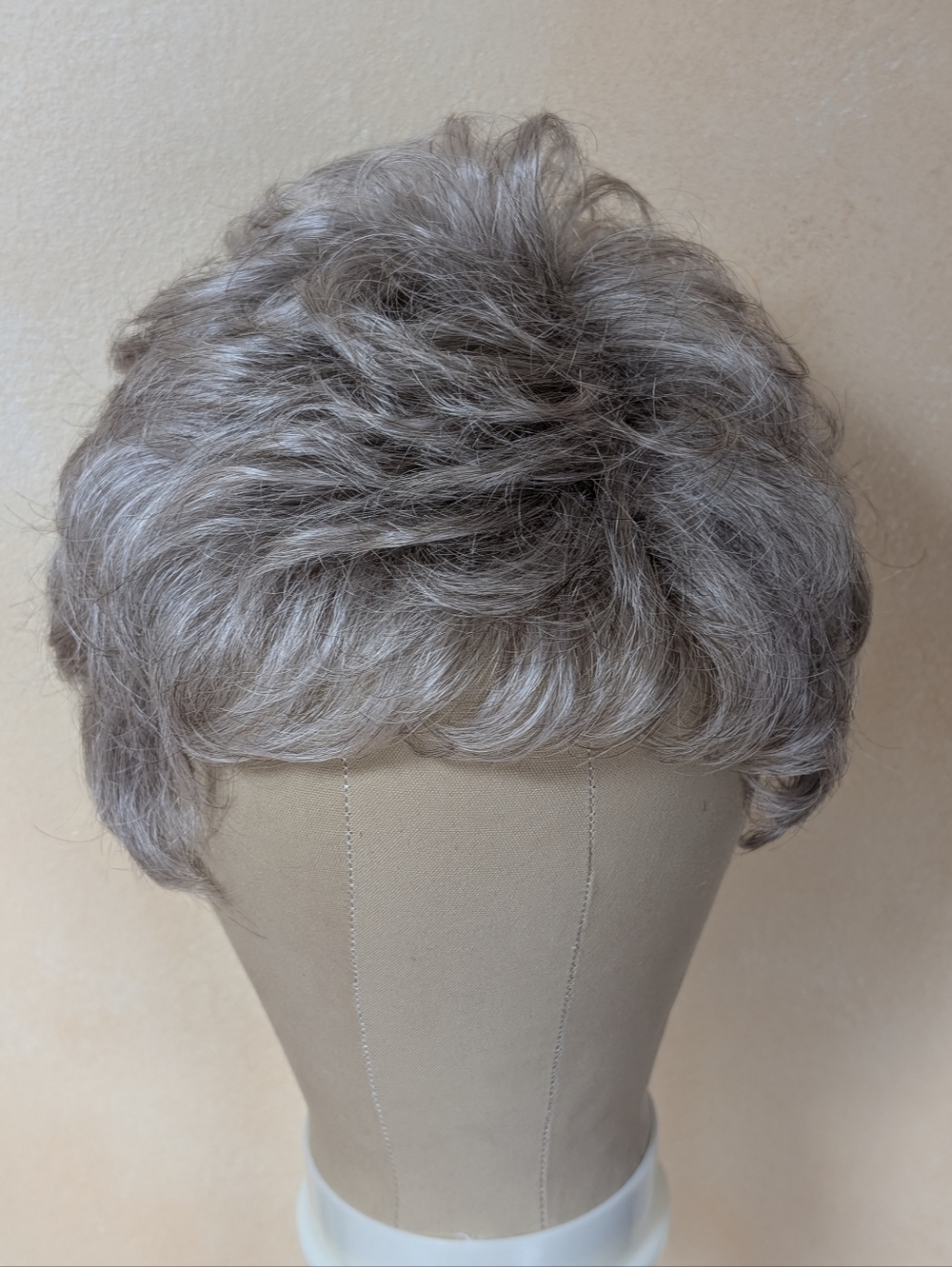 Fashion Club Short Wavy Synthetic Wig Ash Blonde/Silver